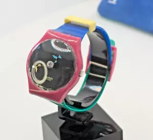 Orologio Vintage Swatch Crystal Surprise 1994 Edizione Limitata Cassa - Foto 1 di 10