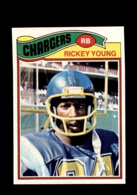 1977 Topps - #384 Rickey Young San Diego Chargers MINT - Image 1 of 2