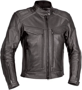 River Road Blk Mens 42 Leather Bikers Tucker Rocky Choice Scout Jacket 093551 - Picture 1 of 8