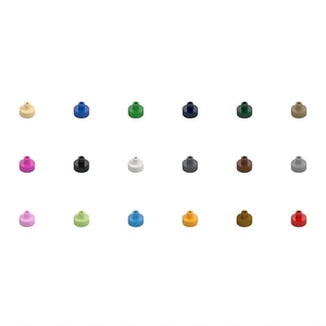 [LEGO] PLATE 1X1 W/3.2 SHAFT/1.5 HOLE (Design ID: 31561) (Pack of 20) (NEW) - Picture 1 of 19