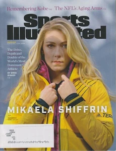 Sports Illustrated March 2020 Mikaela Shiffrin - The Drive, Depth and Doubts of  - Picture 1 of 1