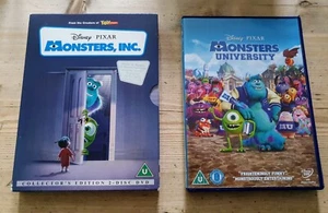 Monsters, Inc. & Monsters University DVDs – Disney Pixar Collector's Edition - Picture 1 of 5