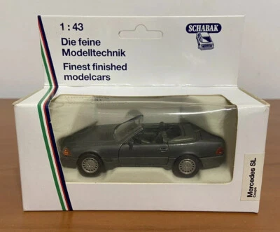 Schabak 1/43 Mercedes SL Cupé Plateado Nuevo en Caja Foto 1 de 4