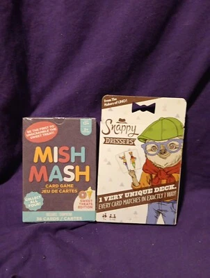2 NEW Snappy Dressers Matching CARD Game + Mish Mash Card Game Sweet Treats  - Image 1 of 4
