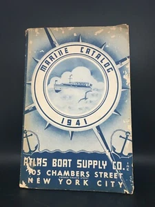 Marine Katalog 1941 Atlas Boat Supply Co. - Bild 1 von 9