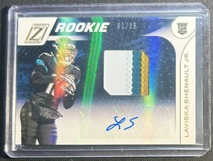 2020 Zenith Silver /99 Laviska Shenault Jr #96 RPA Rookie Patch Auto RC Seahawks - Picture 1 of 1