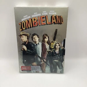 ZOMBIELAND - Brand New Sealed - Steel Slipcase DVD - Region 4 (N5.6) - Picture 1 of 4