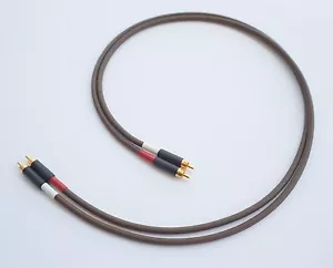 Belden 8402 with Switchcraft 3502ABAU, High-End HiFi RCA Interconnect Cable Pair - Picture 1 of 12