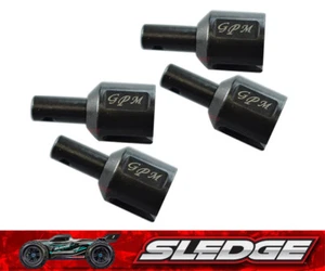 GPM 9586 HD FRONT & REAR OUTER DRIVE CUP FOR TRAXXAS 1/8 SLEDGE MONSTER 95076-4 - Picture 1 of 4