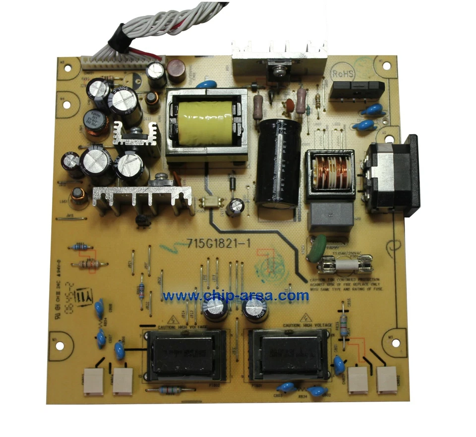 Power Supply Board 715G1821-1 p/n: 1942HH1P For LCD 19" HP L1940T  - Image 1 of 1