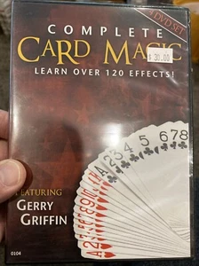 Complete Card Magic Gerry Griffin - 4 Dvd Set - Picture 1 of 2