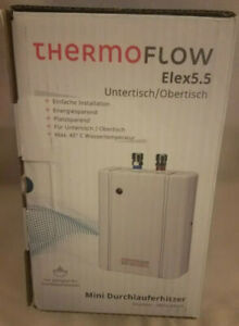 Thermoflow Durchlauferhitzer Klein-Durchlauferhitzer Niederdruck Elex 5,5 kW