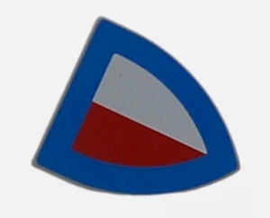 10x Lego® Ritter Zubehör "Schild Rot Weiß" NO. 30 6428496 102332 Castle Knight - Bild 1 von 4