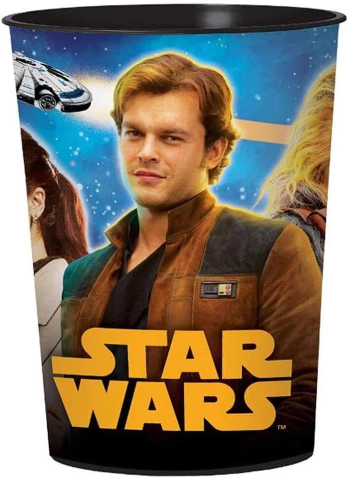 Han Solo Star Wars Story filme festa de aniversário infantil favor 16 oz. Copo de plástico - Imagem 1 de 1