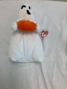 Ty Beanie Buddy 🎃 GHOUL THE GHOST 10" MEDIUM  NEW MWMT's - Picture 1 of 1