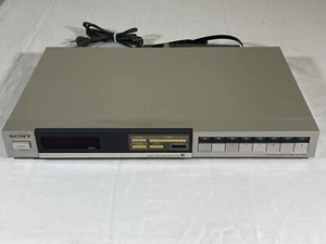 Vintage Sony ST-JX44 AM/FM Digital Stereo Tuner Made In Japan Tested - Picture 1 of 5