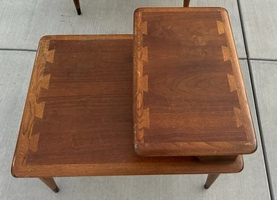 Lane Acclaim Mid-Century Modern Step End Table - Image 1 of 4