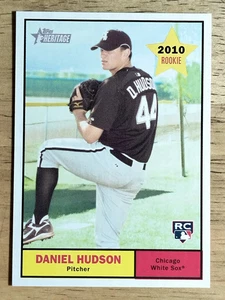 Topps Heritage #124 Daniel Hudson RC 2010 - Imagen 1 de 2