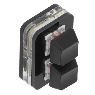 (Black)2-Tasten-Tastatur Mit Rotem Schalter Mechanische Mini-USB-Tastatur Für - Bild 1 von 4