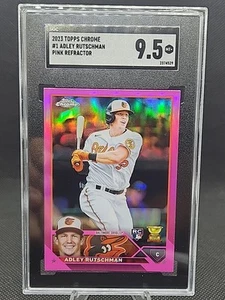 2023 Topps Chrome - Adley Rutschman #1 Pink Refractor (RC) - Bild 1 von 2