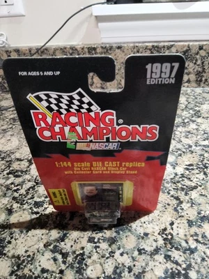 1997 Racing Champions #29 Robert Pressley 1:144 Diecast Car Scooby Shaggy NOS - Image 1 of 4