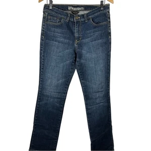 New York & Company Mid Rise Straight Leg Jeans Größe 8 - Bild 1 von 7