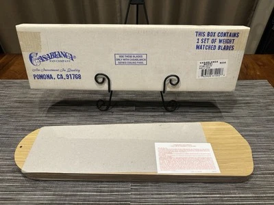 Casablanca 21" B535 Standard Light Oak Replacement Fan Blades 5 Pack - Image 1 of 4