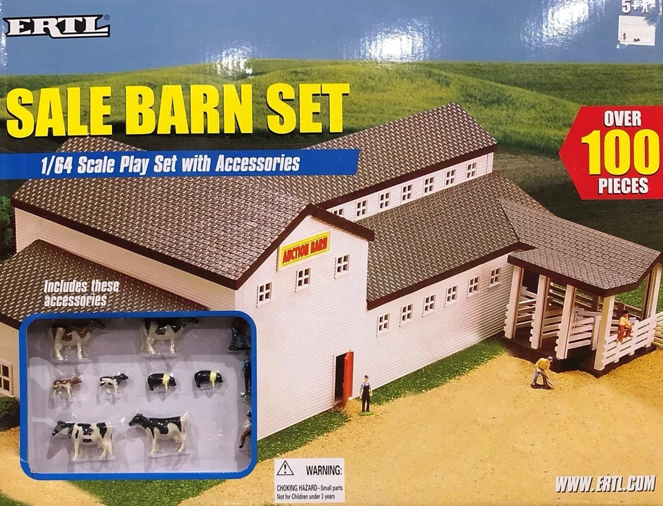 Ertl Sale Barn Set Complete *RARE ITEM* 1/64 scale - Image 1 of 1