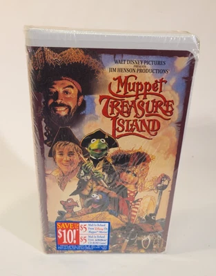 Disney's Muppet Treasure Island VHS Tape NEW SEALED vintage - Image 1 of 4