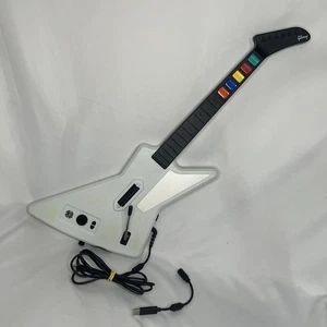 Xbox 360 Guitar Hero Gibson Xplorer RedOctane 95157 w/ USB Breakaway - TESTED - Picture 1 of 12