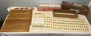Vintage Deluxe Rummikub No. 100 Game COMPLETE Set 1980 Pressman Made in Israel - Picture 1 of 15