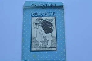 Folkwear 108 Black Forest Smock Costume Pattern - Picture 1 of 1