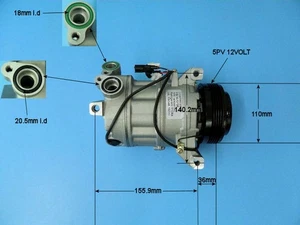 AutoAir Aircon Compressor 14-1310P For Ford Mondeo Iv - Picture 1 of 3