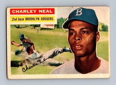1956 Topps #299 Charley Neal GD-VG SP Vintage Baseball Card - Image 1 of 2