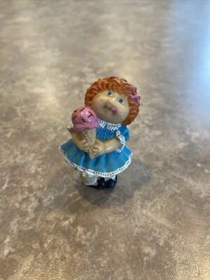 1984 Vintage Cabbage Patch Kids Miniature Doll Ice Cream 2.25” - Image 1 of 3