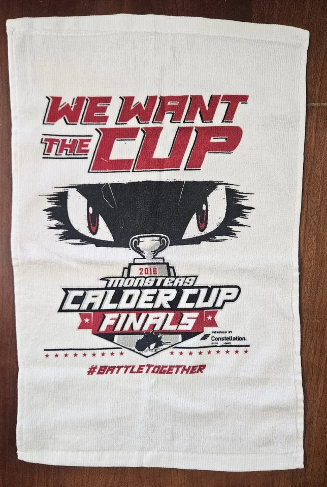 Toalla de rally Cleveland Monsters - Campeonato Finales Copa Calder 2016 LAKE ERIE Foto 1 de 1