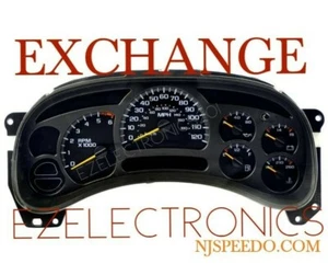 INSTRUMENT CLUSTER EXCHANGE FOR CHEVY GMC TRUCK 15224141 Remanufactured REBUILT - Foto 1 di 2