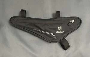 Deuter Bike Front Triangle Bag Tube Frame Storage Black - Picture 1 of 5