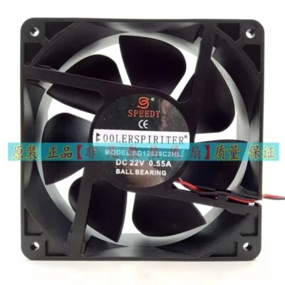 SPEEDY SD12038C2HL 22V 0.55A 12CM 12038 Cooling Fan - Image 1 of 4