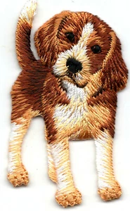 BEAGLE PUPPY Iron On PatchDogs Pets Animals Puppies - Picture 1 of 2