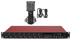 Focusrite Scarlett OctoPre Dynamic 8-Channel Microphone Mic Preamp+Microphone - Picture 1 of 12