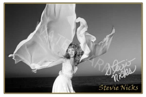 Stevie Nicks large signed 12x18 inch photograph poster - Top Quality - Picture 1 of 3
