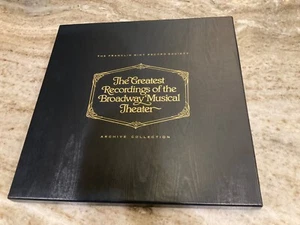 5 LP BOX Greatest Recordings of BroadwayTHE ROCK SOUND MINT 1985 COLOR VINYL - Picture 1 of 3