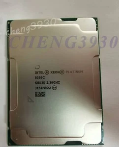 Intel Xeon Platinum 8336C 32C 64T 2.3GHz 230W LGA4189 CPU processor same 8352M - Picture 1 of 1