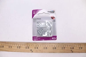 National Hardware Corner Braces Zinc Plated 1 1/2"X 3/8" N113-795 V117 - Picture 1 of 1