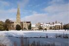 Winter At Salisbury Cathedral 500 Piece Puzzle