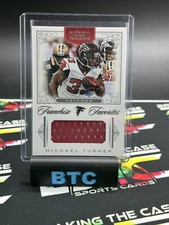 2012 Panini National Treasures Football Michael Turner Franchise Favorites /49 