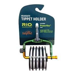 RIO HEADGATE TIPPET HOLDER + 5x POWERFLEX TIPPET - Bild 1 von 1