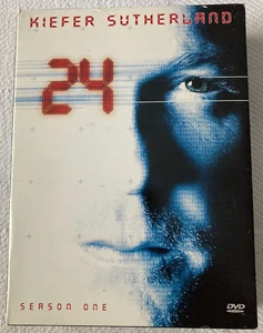 24: The Complete Season 1 (DVD) Kiefer Sutherland - 6 discs box set - Foto 1 di 4