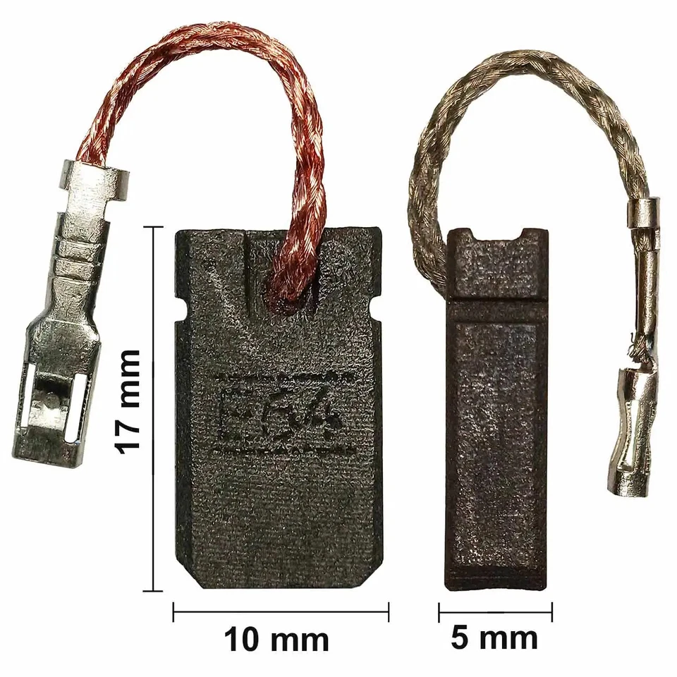 Carbon brushes coals for Würth EWS 10-125 S, EWS 115-125 E angle grinder - Image 1 of 1